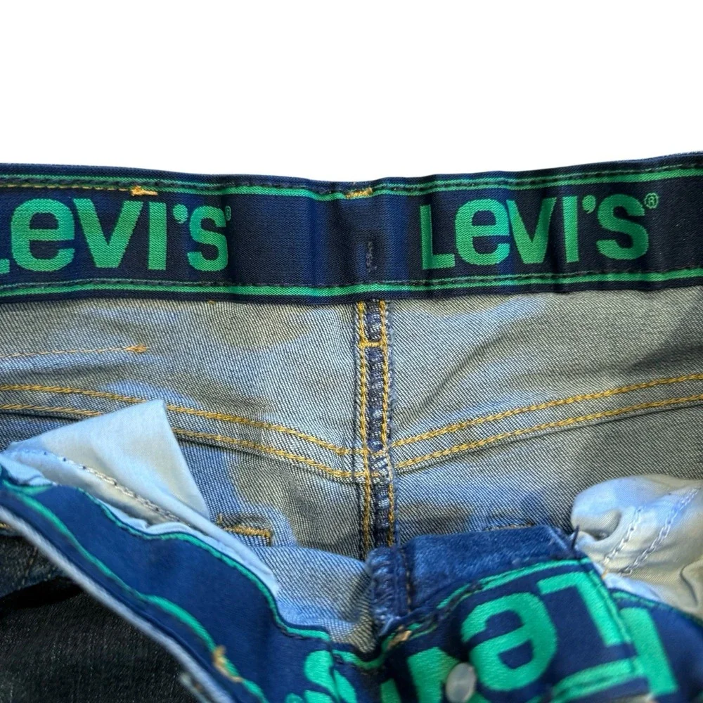 Levi 511 Dark Blue Jeans Youth Boys Size 14 Regular 27x29